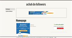 Desktop Screenshot of achat-de-followers.1msite.com