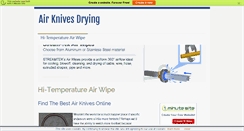 Desktop Screenshot of airknivesblowers.1msite.com