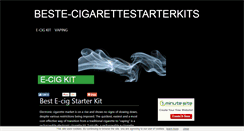 Desktop Screenshot of beste-cigarettestarterkits.1msite.com