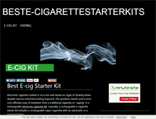 Tablet Screenshot of beste-cigarettestarterkits.1msite.com